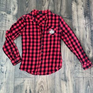 Ohio State Buffalo Check Flannel